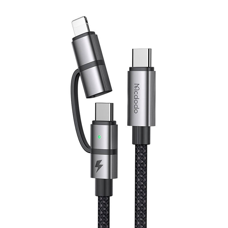 Cumpara acum Mcdodo 2in1 cablu CA-0450 USB-C la USB-C + Lightning, 1,2 m de la Mesterul Minune