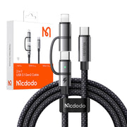 Cumpara acum Mcdodo 2in1 cablu CA-0450 USB-C la USB-C + Lightning, 1,2 m de la Mesterul Minune