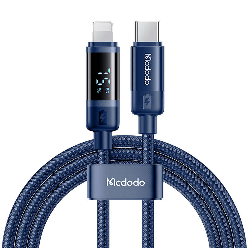 Cumpara acum Mcdodo CA-5211 Cablu USB-C către Lightning, 36W, 1,2m (albastru) de la Mesterul Minune