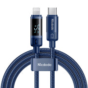 Cumpara acum Mcdodo CA-5211 Cablu USB-C către Lightning, 36W, 1,2m (albastru) de la Mesterul Minune