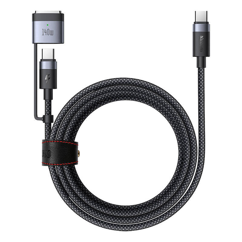 Cumpara acum Cablu 2 în 1 USB-C la USB-C + Magsafe 3 Mcdodo CA-0140, 2m (negru) de la Mesterul Minune
