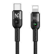 Cumpara acum Mcdodo CA-1960 Cablu cu arc USB-C către Lightning, 36W, 1,8 m (negru) de la Mesterul Minune