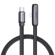 Cumpara acum USB-C la cablu unghiular Lightning Mcdodo CA-3351, 1.8m (negru) de la Mesterul Minune