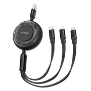 Cumpara acum Cablu 3 în 1 USB-C către USB-C / Lightning / Micro USB, Mcdodo CA-3730, 1,2 m (negru) de la Mesterul Minune