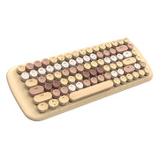 Cumpara acum Tastatura mecanică fără fir MOFII cu Bluetooth ROMI 2.4G (maro) de la Mesterul Minune