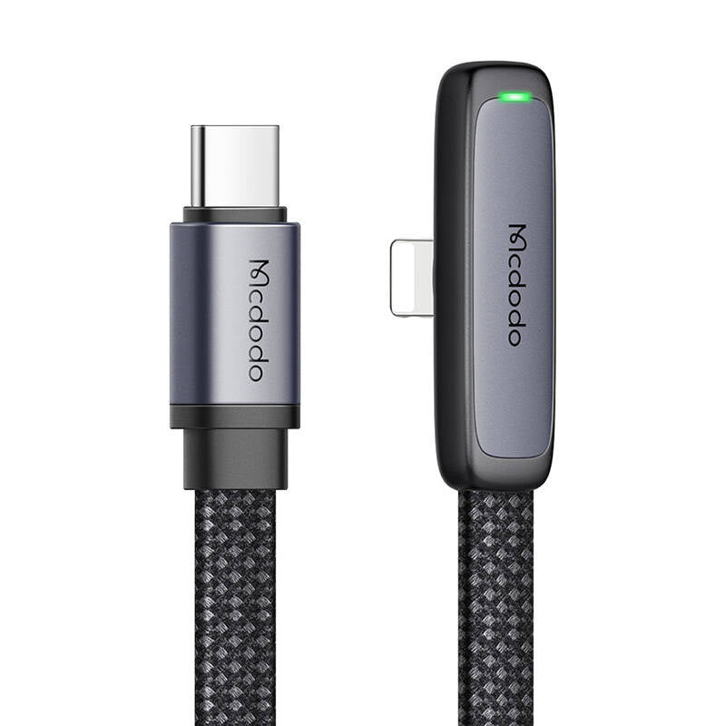 Cumpara acum Mcdodo CA-3350 Cablu unghiular USB la USB-C, 1,2 m (negru) de la Mesterul Minune
