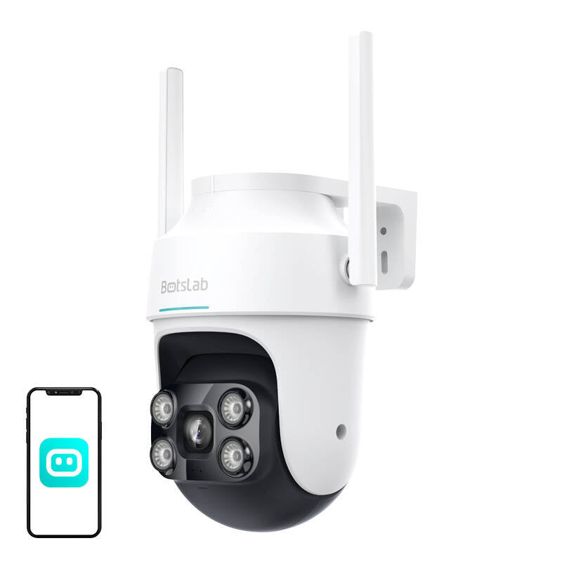 Cumpara acum 360 ° în aer liber WiFi Camera Botslab PT W312 4MP 5G de la Mesterul Minune