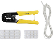 CLEȘTE SERTIZAT CONECTORI ȘI ACCESORII VOREL 45503