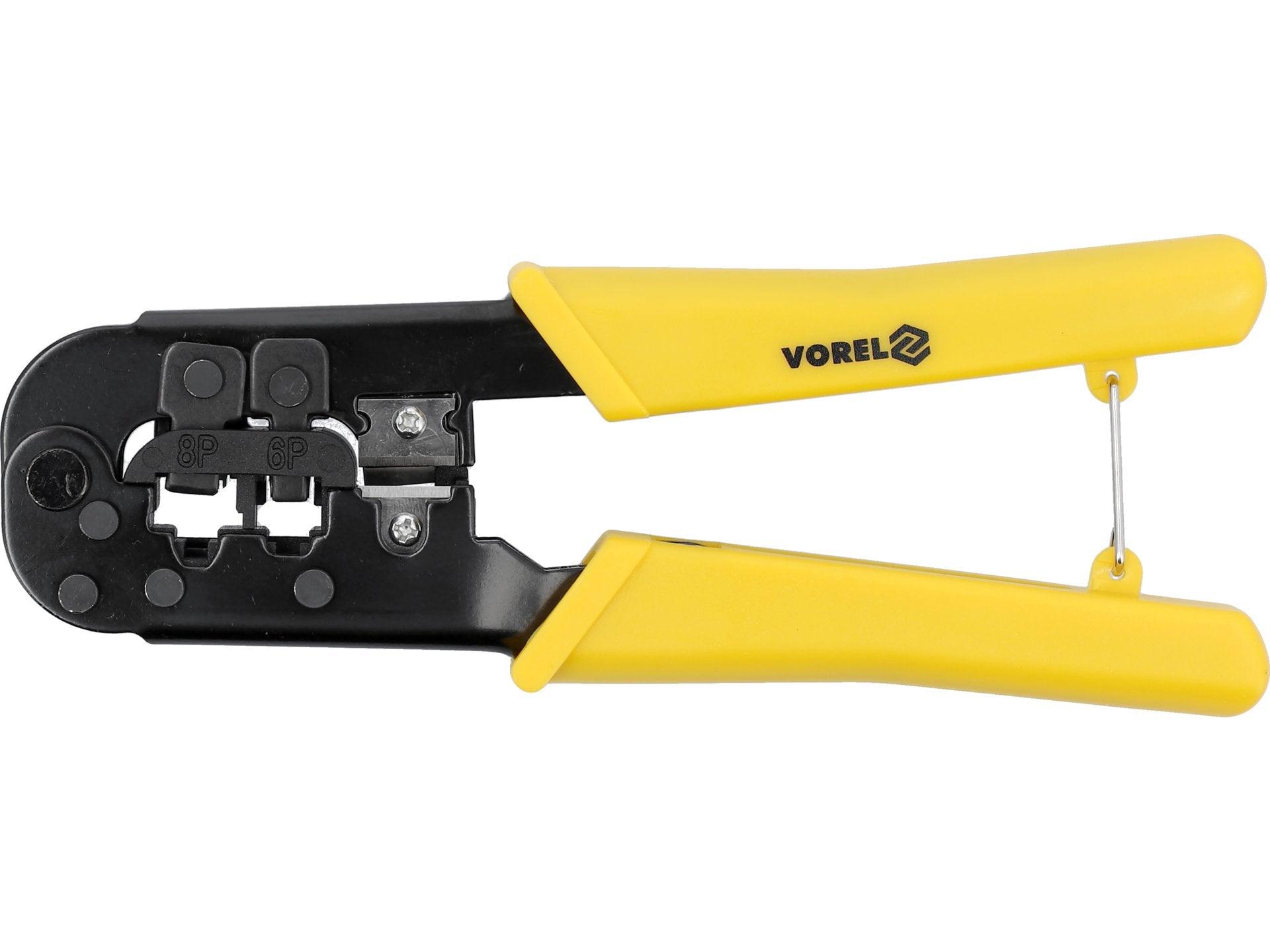 CLEȘTE SERTIZAT CONECTORI ȘI ACCESORII VOREL 45503