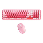 Cumpara acum Set tastatură + mouse fără fir MOFI Baby Bear (roz) de la Mesterul Minune