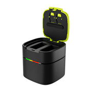 Cumpara acum TELESIN Box încărcător cu două canale pentru GoPro Hero 12 / 11 / 10 / 9 (încărcare rapidă) de la Mesterul Minune