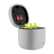 Cumpara acum Telesin Allin box încărcător cu trei canale + 3 baterii pentru GoPro Hero 12 / 11 / 10 / 9 (galben) de la Mesterul Minune