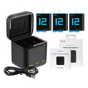 Cumpara acum Telesin încărcător cu trei canale + 3 baterii TELESIN pentru GoPro Hero 9 / 10 / 11 / 12 de la Mesterul Minune