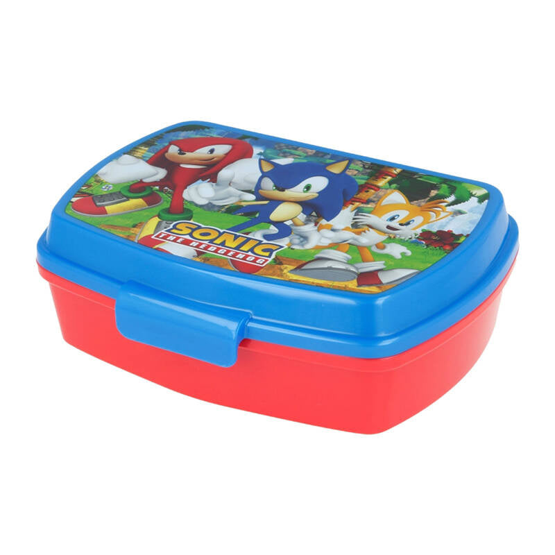 Cumpara acum Cutie de prânz pentru copii STOR 40574 450 ml Sonic the Hedgehoh (albastru și roșu) de la Mesterul Minune