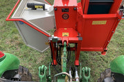 Tocator de crengi AM-200 PTO-K PRO (la tractor), cu banda de transportare , ∅ max. 200 mm