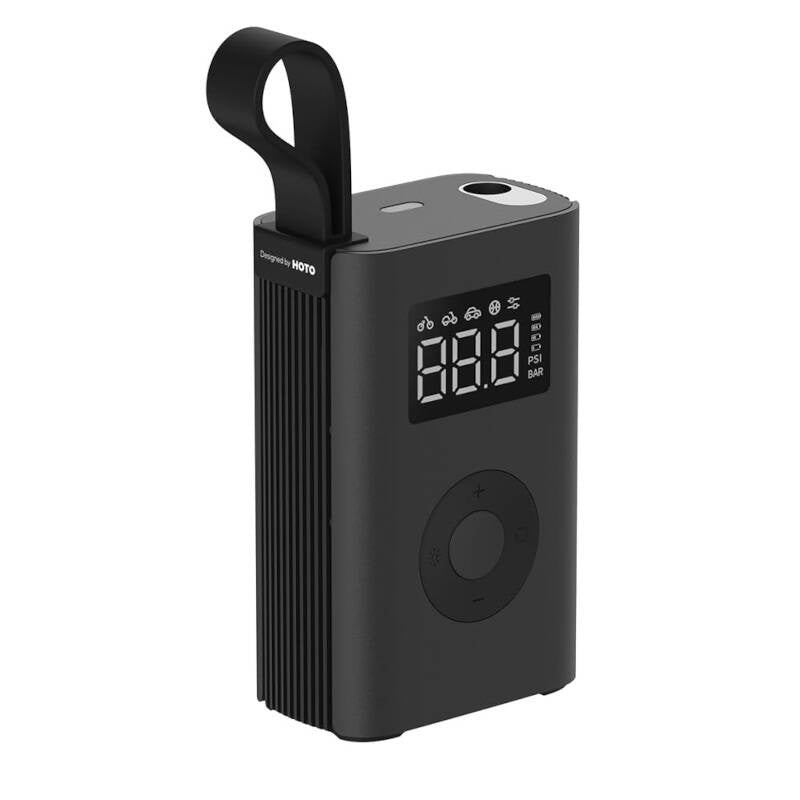 Cumpara acum Compresor portabil, pompă electrică HOTO QWCQA001 (10,3 bar, 150 PSI, 2000mAh) de la Mesterul Minune