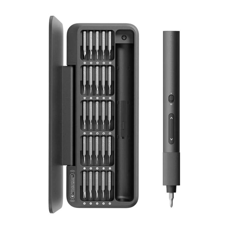 Cumpara acum Șurubelniță electrică de precizie, set de 25 biți HOTO QWLSA001 (versiune nouă) de la Mesterul Minune