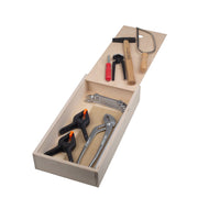 Pebaro 460, Trusa de unelte de calitate, ambalate in cutie de lemn, 16 piese