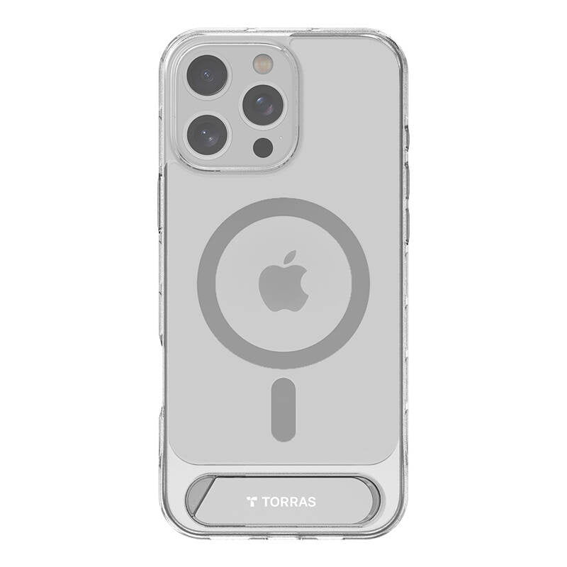 Cumpara acum Carcasă Torras Pstand Series pentru iPhone 16 ProMax (transparentă) de la Mesterul Minune