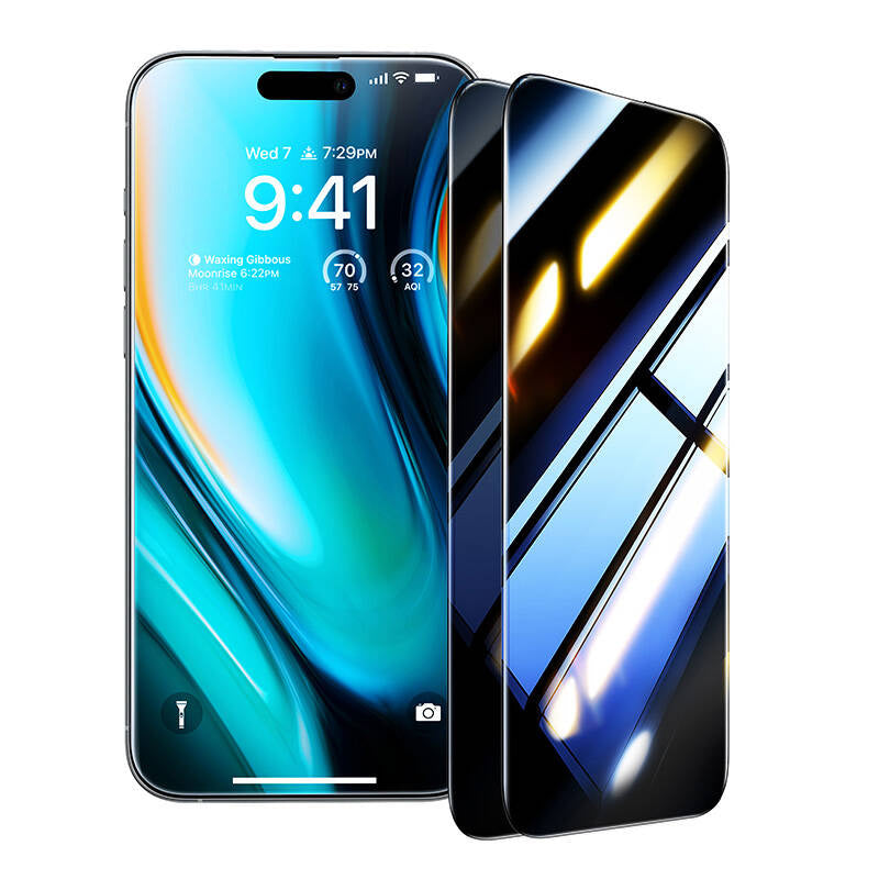 Cumpara acum Instalarea sticlei Master Privacy Glass pentru iPhone 16 Plus de la Mesterul Minune