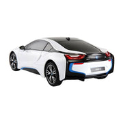 Cumpara acum RASTAR R/C 1:18 BMW i8 mașină cu telecomandă (alb) de la Mesterul Minune