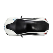 Cumpara acum RASTAR R/C 1:24 BMW i8 mașină controlată de la distanță - sensibilă la UV (alb și galben) de la Mesterul Minune