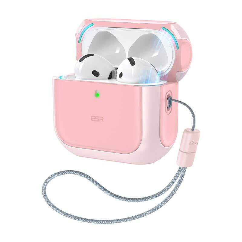 Cumpara acum Husă AirPods 4 Orbit Hybrid (roz) de la Mesterul Minune