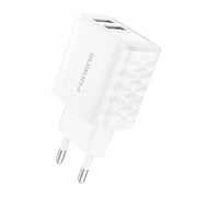 Cumpara acum Foneng EU53 2xUSB-A, 2.4A încărcător de rețea (alb) + cablu USB-A toLightning de la Mesterul Minune