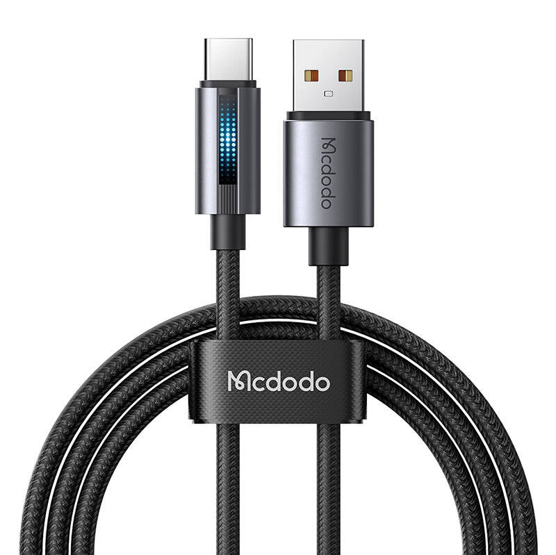 Cumpara acum Mcdodo CA-5180 Cablu USB-A la USB-C, 1,2 m (negru) de la Mesterul Minune