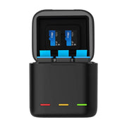Cumpara acum Box Telesin încărcător cu trei canale +2 baterii pentru GoPro Hero 12 / 11 / 10 / 9 de la Mesterul Minune
