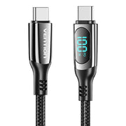 Cumpara acum Vention TAYBAV USB 2.0 C-C 100 W 5A 1.2M cablu USB (negru) de la Mesterul Minune