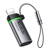 Cumpara acum Adaptor USB-C do Lightning Mcdodo OT-2590, oprire automată de la Mesterul Minune