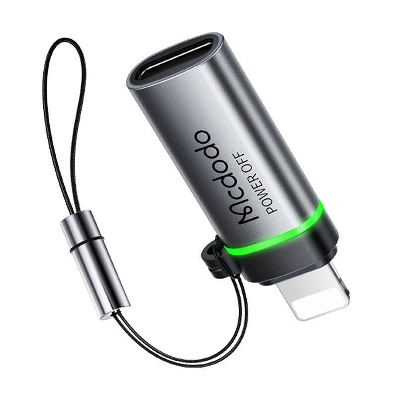 Cumpara acum Adaptor USB-C do Lightning Mcdodo OT-2590, oprire automată de la Mesterul Minune