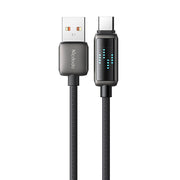 Cumpara acum Mcdodo CA-2350 Cablu USB-A la USB-C, 6A, afișaj LED, 1,2 m de la Mesterul Minune
