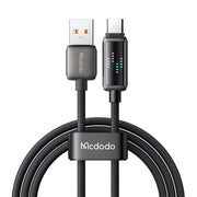 Cumpara acum Mcdodo CA-2350 Cablu USB-A la USB-C, 6A, afișaj LED, 1,2 m de la Mesterul Minune