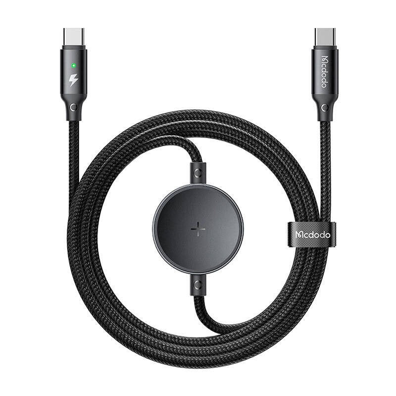 Cumpara acum Mcdodo CA-4170 2-in-1 cablu USB-C + încărcător wireless Samsung Watch, 60W, 1.5m de la Mesterul Minune