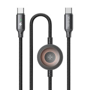 Cumpara acum Mcdodo CA-2580 2-in-1 cablu USB-C + încărcător Apple Watch, 60W, 1.5m de la Mesterul Minune