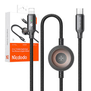 Cumpara acum Mcdodo CA-5680 2-in-1 USB-C la cablu Lightning + încărcător Apple Watch, 36W, 1.5m de la Mesterul Minune
