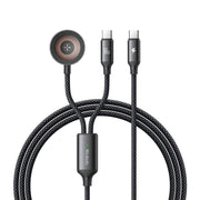 Cumpara acum Mcdodo CA-2200 2-in-1 cablu USB-C + încărcător Apple Watch, 60W, 1.2m de la Mesterul Minune