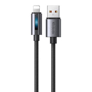 Cumpara acum Mcdodo CA-5660 Cablu USB-A la Lightning cu lumină intermitentă 1,2 m (negru) de la Mesterul Minune