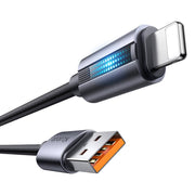 Cumpara acum Mcdodo CA-5660 Cablu USB-A la Lightning cu lumină intermitentă 1,2 m (negru) de la Mesterul Minune