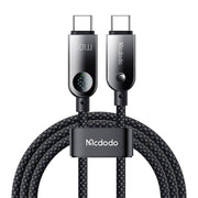 Cumpara acum Mcdodo CA-4780 USB-C la USB-C 60W cablu de date 1.2m (negru) de la Mesterul Minune