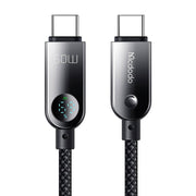 Cumpara acum Mcdodo CA-4780 USB-C la USB-C 60W cablu de date 1.2m (negru) de la Mesterul Minune