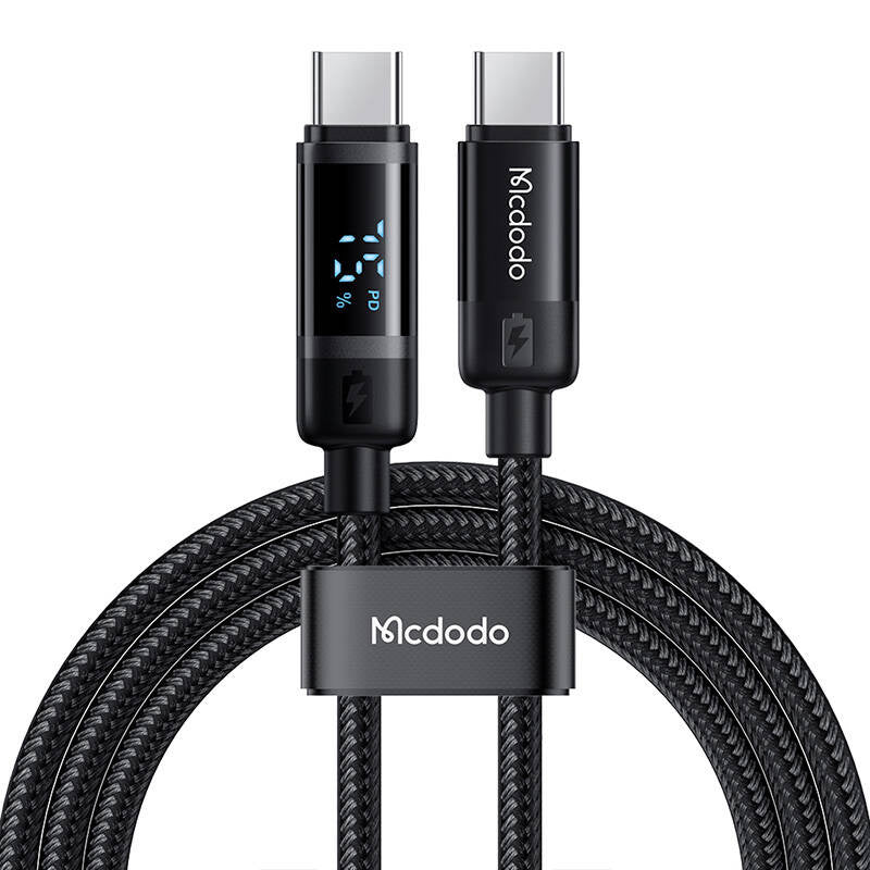 Cumpara acum Mcdodo CA-5780 USB-C la USB-C 60W cablu de date 1.2m (negru) de la Mesterul Minune