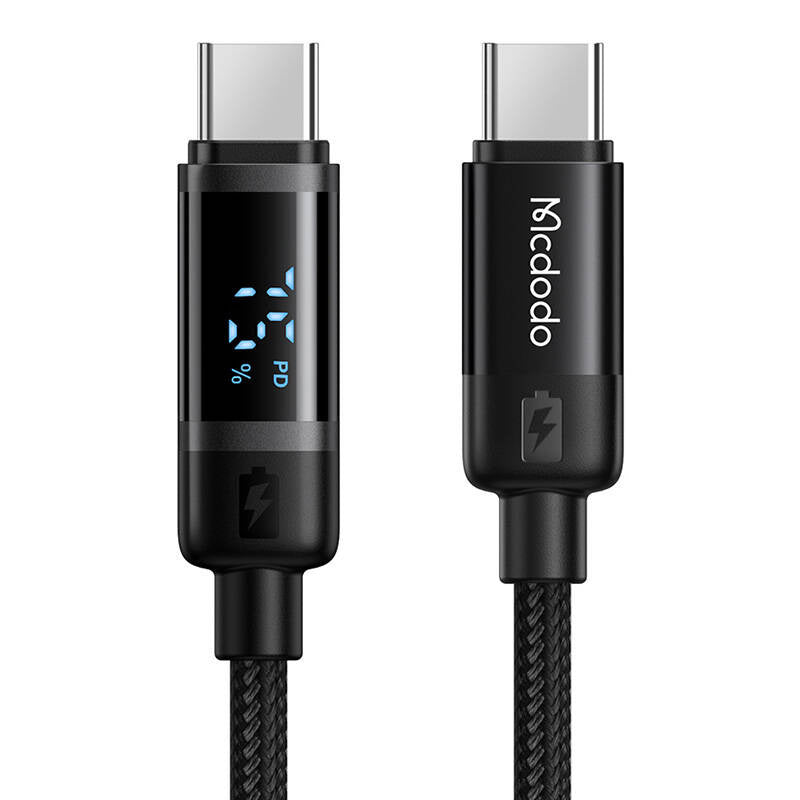 Cumpara acum Mcdodo CA-5780 USB-C la USB-C 60W cablu de date 1.2m (negru) de la Mesterul Minune
