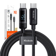 Cumpara acum Mcdodo CA-5780 USB-C la USB-C 60W cablu de date 1.2m (negru) de la Mesterul Minune