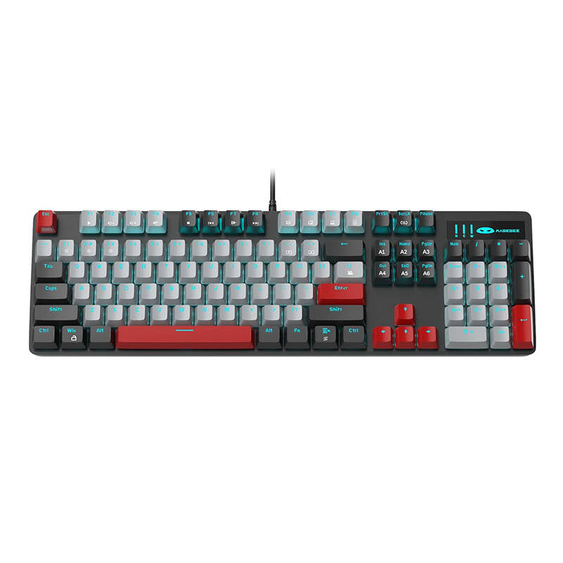 Cumpara acum Tastatura mecanică de gaming MageGee MK-STORM (negru-gri) de la Mesterul Minune