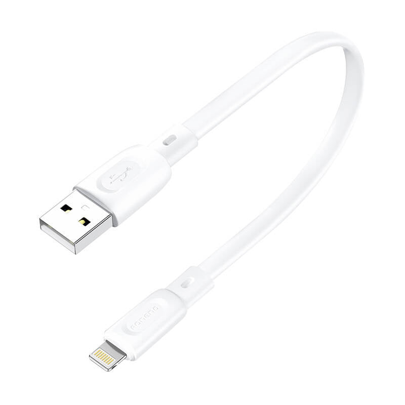 Cumpara acum Cablu USB-A - Lightning Foneng X107 3A, 0.25m (biały) de la Mesterul Minune