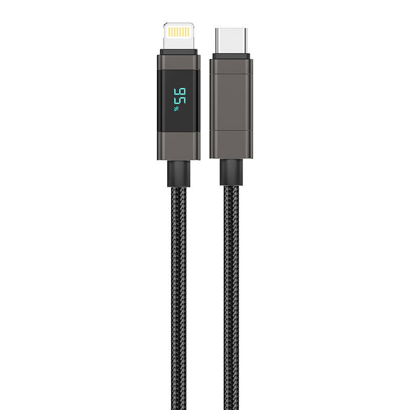 Cumpara acum Foneng XS05 PD27W Cablu USB-C către Lightning, 1,2 m (negru) de la Mesterul Minune
