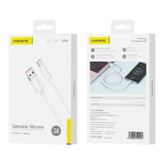 Cumpara acum Cablu USB-A la USB-C Foneng X108 3A, 1m (alb) de la Mesterul Minune